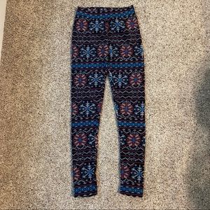 Cuddl duds fleece leggings